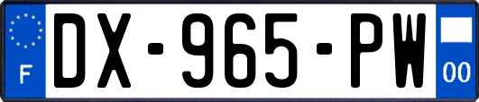 DX-965-PW