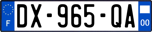 DX-965-QA