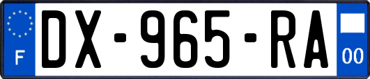 DX-965-RA