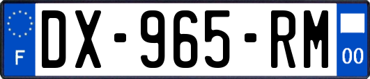 DX-965-RM