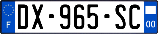 DX-965-SC