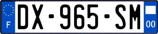 DX-965-SM
