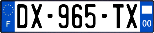 DX-965-TX