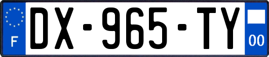 DX-965-TY