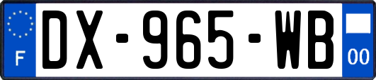 DX-965-WB