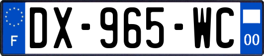 DX-965-WC