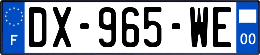 DX-965-WE