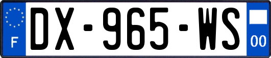 DX-965-WS