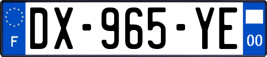 DX-965-YE