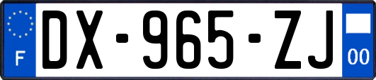 DX-965-ZJ