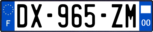 DX-965-ZM