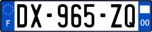 DX-965-ZQ