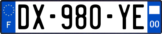 DX-980-YE