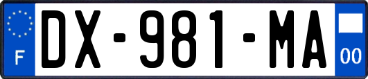 DX-981-MA