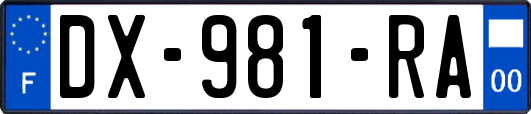 DX-981-RA