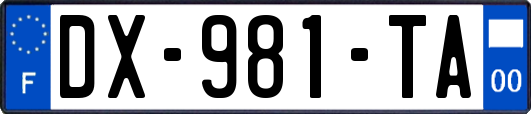 DX-981-TA