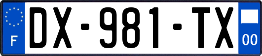 DX-981-TX