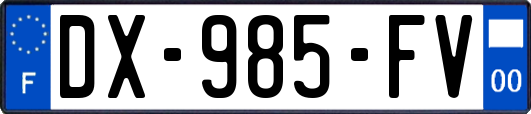 DX-985-FV