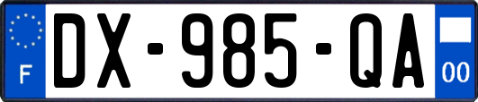 DX-985-QA