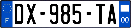 DX-985-TA
