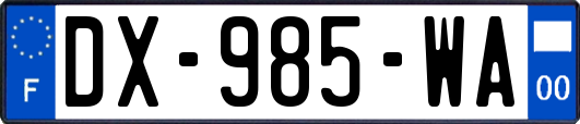 DX-985-WA