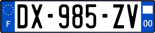 DX-985-ZV