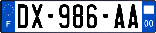 DX-986-AA