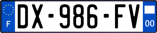 DX-986-FV