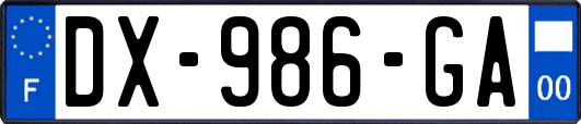 DX-986-GA