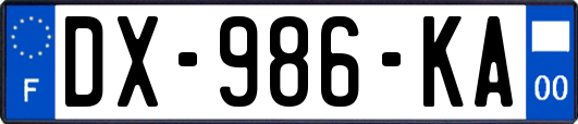 DX-986-KA