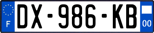DX-986-KB