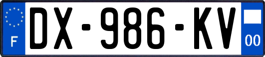 DX-986-KV
