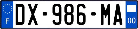 DX-986-MA