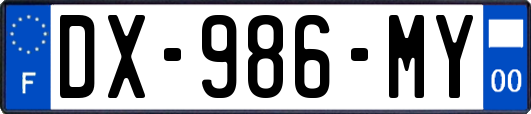 DX-986-MY