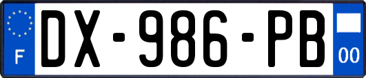 DX-986-PB