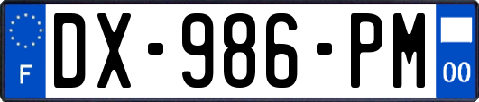 DX-986-PM