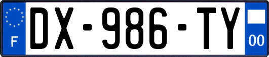 DX-986-TY