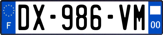DX-986-VM