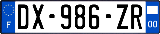 DX-986-ZR