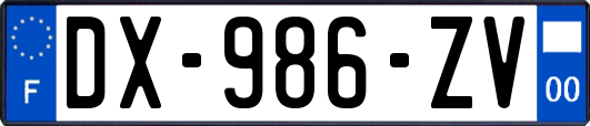 DX-986-ZV