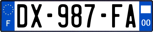 DX-987-FA