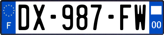 DX-987-FW