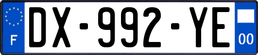 DX-992-YE