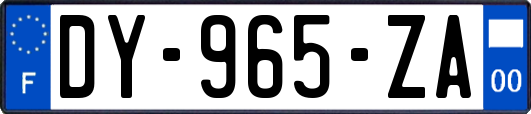 DY-965-ZA