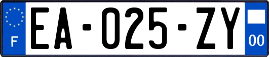 EA-025-ZY