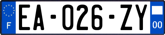 EA-026-ZY