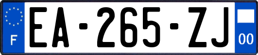 EA-265-ZJ