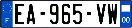 EA-965-VW