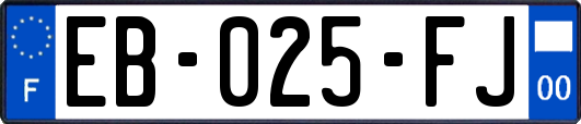 EB-025-FJ