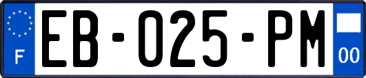 EB-025-PM